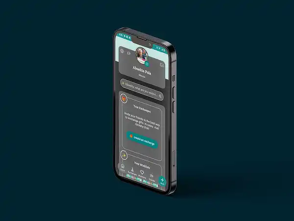 Interfaz de Elfester App sin rediseño.